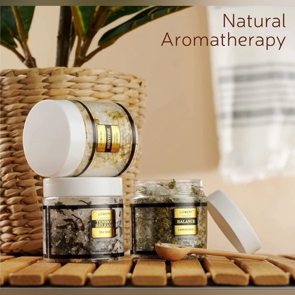 New Epsom Bath Salts Gift Basket Set - Picture 3 of 12